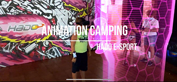 animation hado esport camping